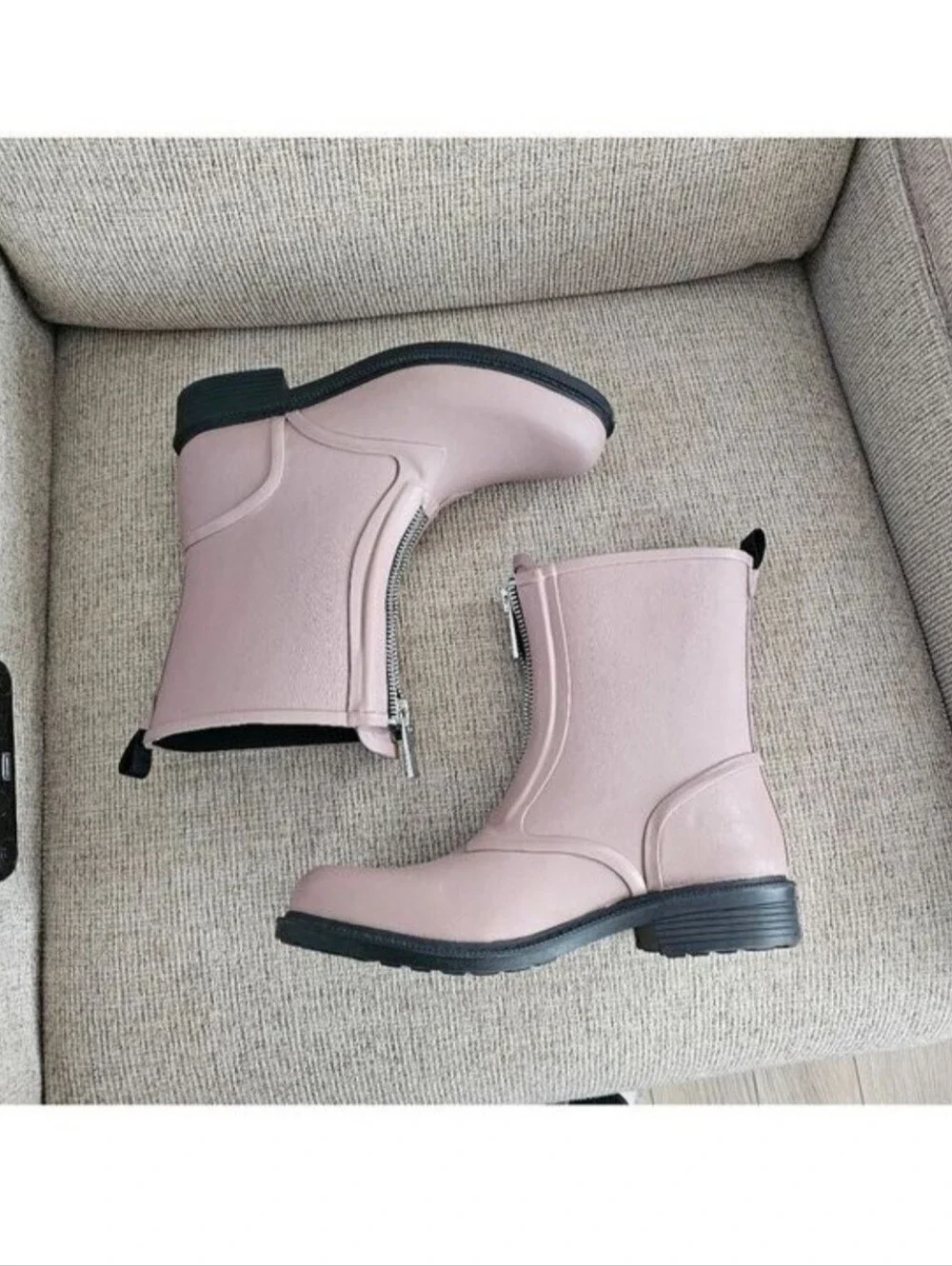 Frye Storm Zipper Rain Boots Size 9